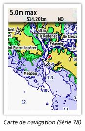 bluechart cartes marine garmin