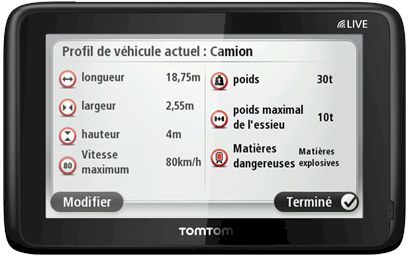 GPS Tomtom Pro 5150 Truck
