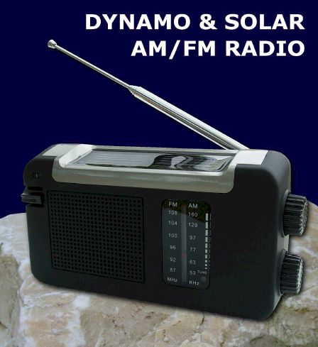 Radio solaire et � dynamo