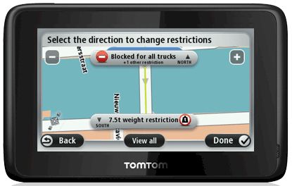 gps tomtom pro 7150 truck