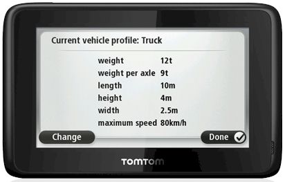 gps tomtom pro 7150 truck