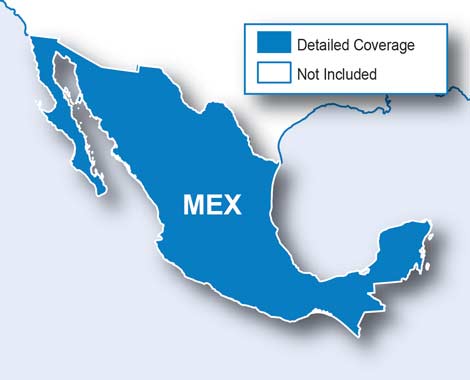  Mexique Carte SD/Micro SD pré-chargée - Mexique