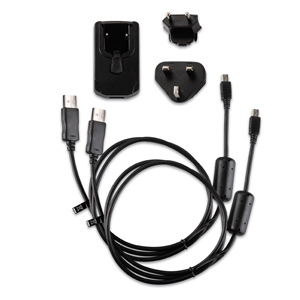 Chargeur secteur + adaptateurs internationaux pour  GPS Garmin Montana 700 