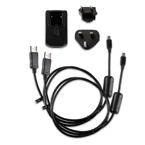 Chargeur secteur + adaptateurs internationaux pour  Garmin DEZLCAM 785 