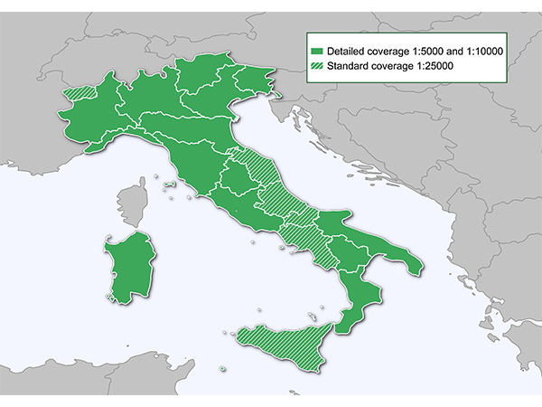 GPS Topo Italie