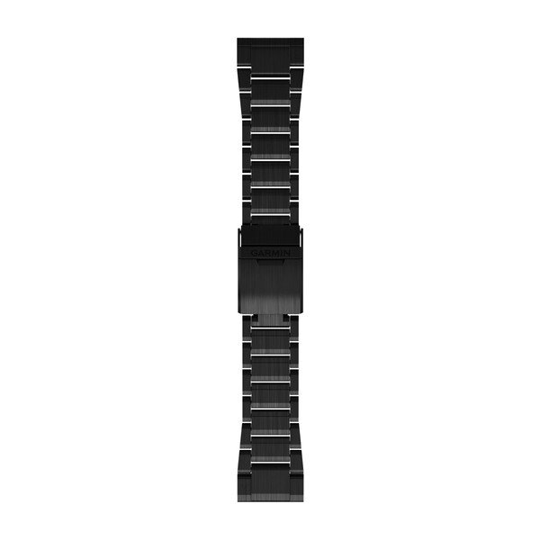  Bracelets QuickFit - 26mm Maillons Gray en titane et carbone amorphe pour  Tactix 7 AMOLED 