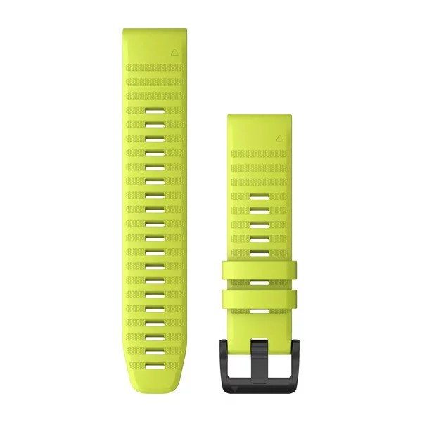  Bracelets QuickFit - 22mm Silicone jaune pour  Garmin Forerunner 945 LTE 