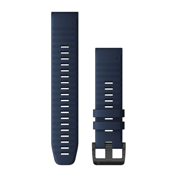 Bracelets QuickFit - 22mm Silicone bleu Captain pour  Garmin Forerunner 945 LTE 
