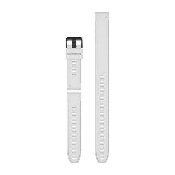 Bracelet de montre QuickFit 26 - Silicone blanc (3 pièces) pour  Montre Garmin Enduro 
