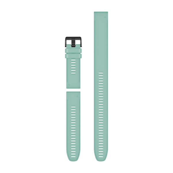 Bracelets de montre QuickFit 26 - Silicone menthe (3 pièces) pour  Montre Garmin Enduro 