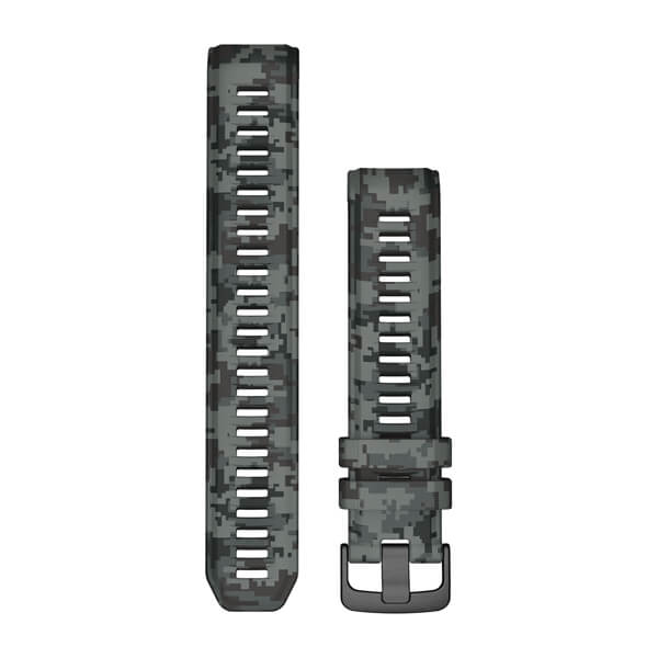 Bracelet de montre 22 mm - Camo Graphite pour  Garmin Instinct 2 