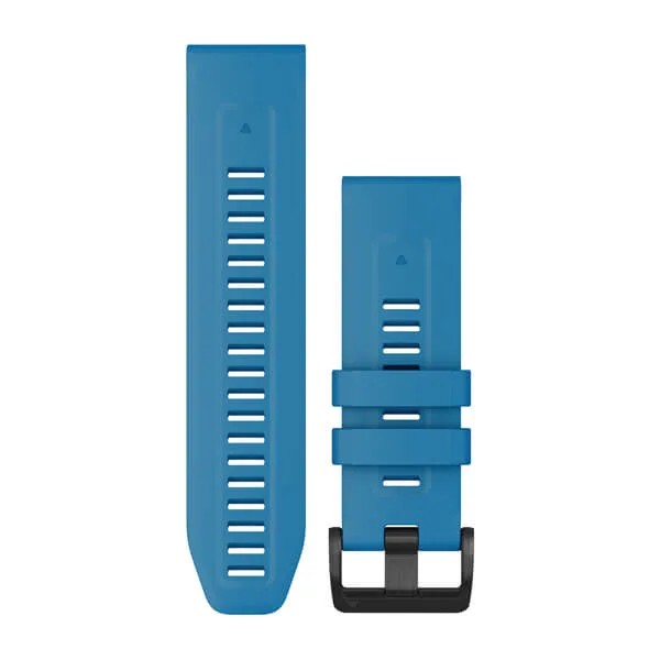 Bracelet de montre QuickFit 26 Silicone bleu céruléen