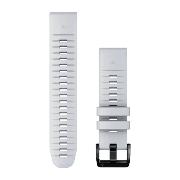 Bracelets de montre 22 mm QuickFit pour  Descent G2  - Silicone Blanc