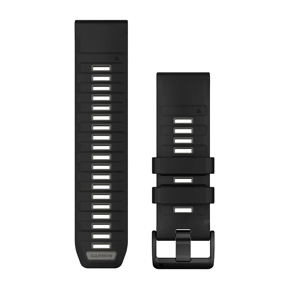 Bracelet Garmin QuickFit pour  Descent X30 , 26mm, Silicone noir/gris beige