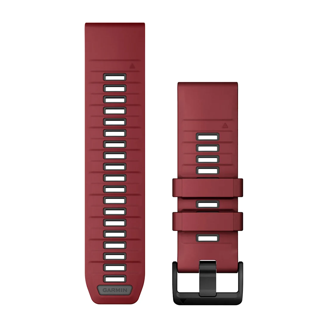 Bracelet Garmin QuickFit pour  Descent X30 , 26mm, Silicone marsala/graphite