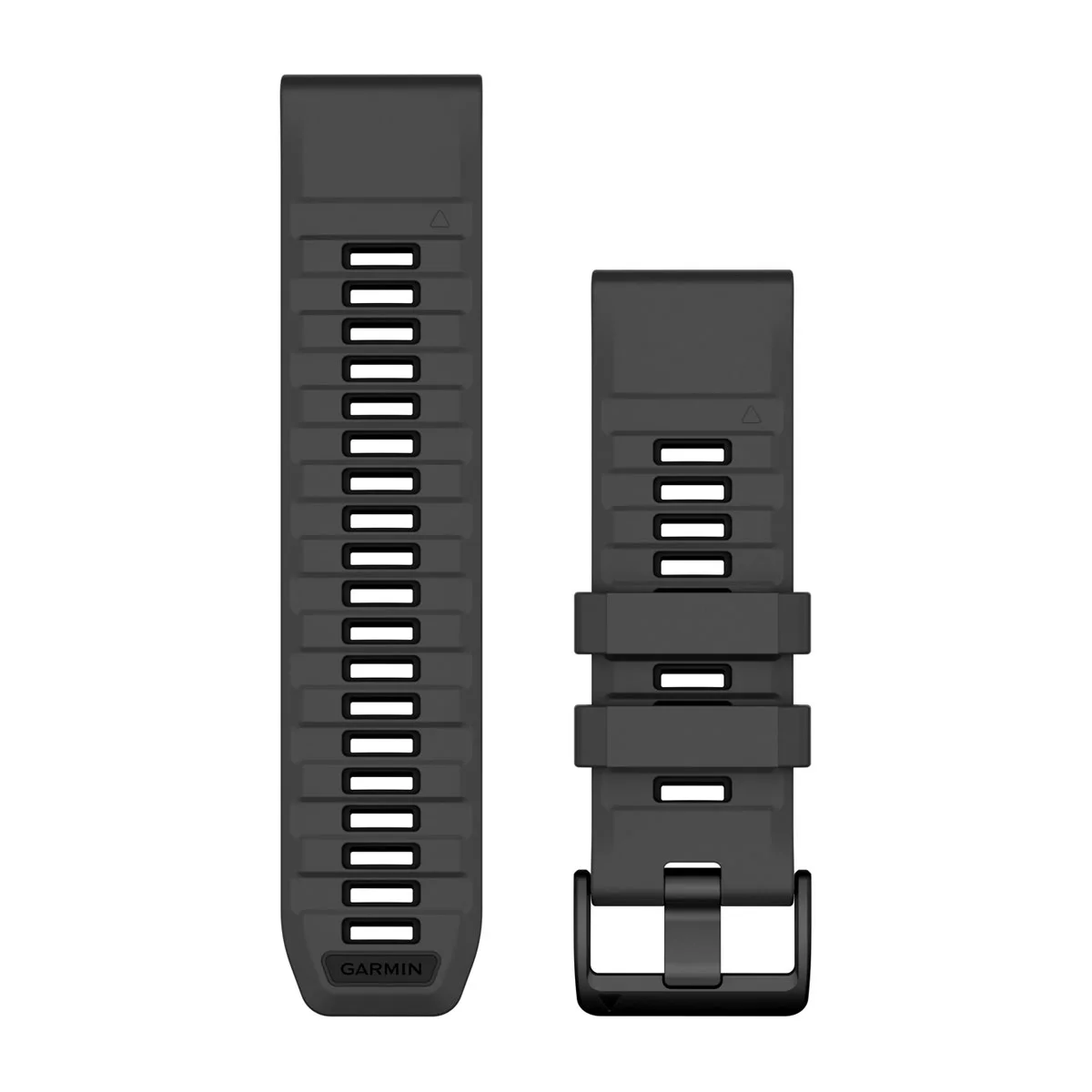 Bracelets de montre QuickFit 26 silicone Graphite/noir pour  fenix 8 Pro - 51 mm, AMOLED  Bracelets de montre QuickFit 26 silicone Graphite/noir pour  fenix 8 Pro - 51 mm, AMOLED