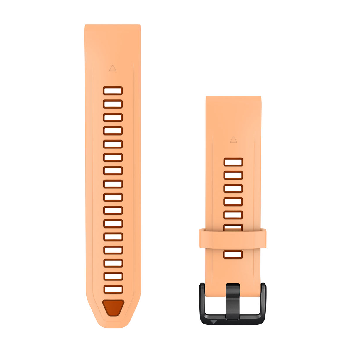 Bracelets de montre QuickFit 20, Silicone rose orange/orange automnal pour  Descent X50i 