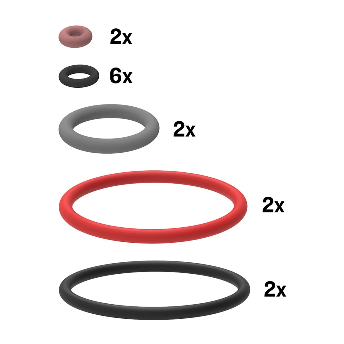 Kit de remplacement de joint torique pour  Sonde de pression Descent T2 