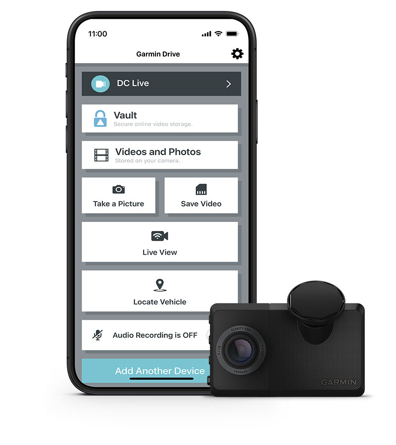 Garmin Dash Cam Live