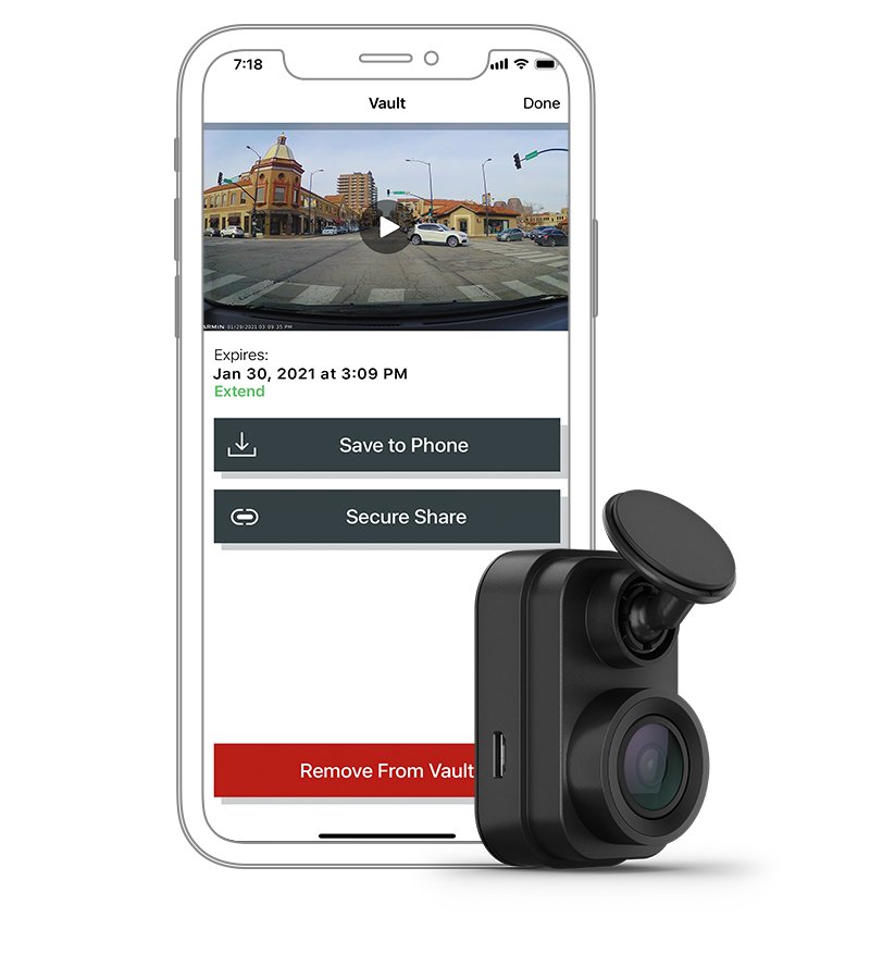 Garmin Dash Cam™ Mini 2 Autokamera, Schwarz - Worldshop