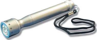 Lampe De Poche Police Amper Lite 2000 - Halogène, Format AA, Longueur
