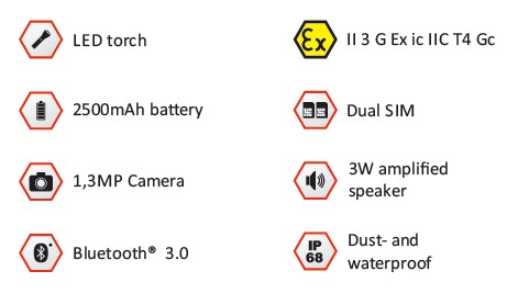 isafe challenger 2.0 gsm atex ex zone 2