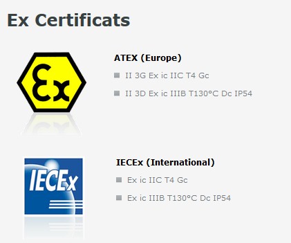 Terminal Portable Antidéflagrant CK7x ATEX (Zone 2/22)