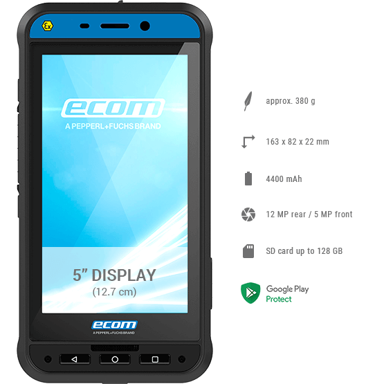 Smartphone Smart-Ex 02M ATEX Zone 1 / Mines