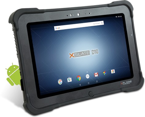XPLORE XSLATE D10 - Tablette Android Entièrement Durcie XPLORE XSLATE D10 - Tablette Android Entièrement Durcie