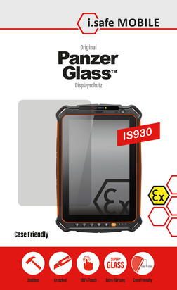 Protection PanzerGlass pour  Tablette IS930.M1 (Mines) 