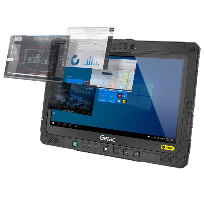 Tablette GETAC K120-EX 12.5 po Windows ATEX Zone 2