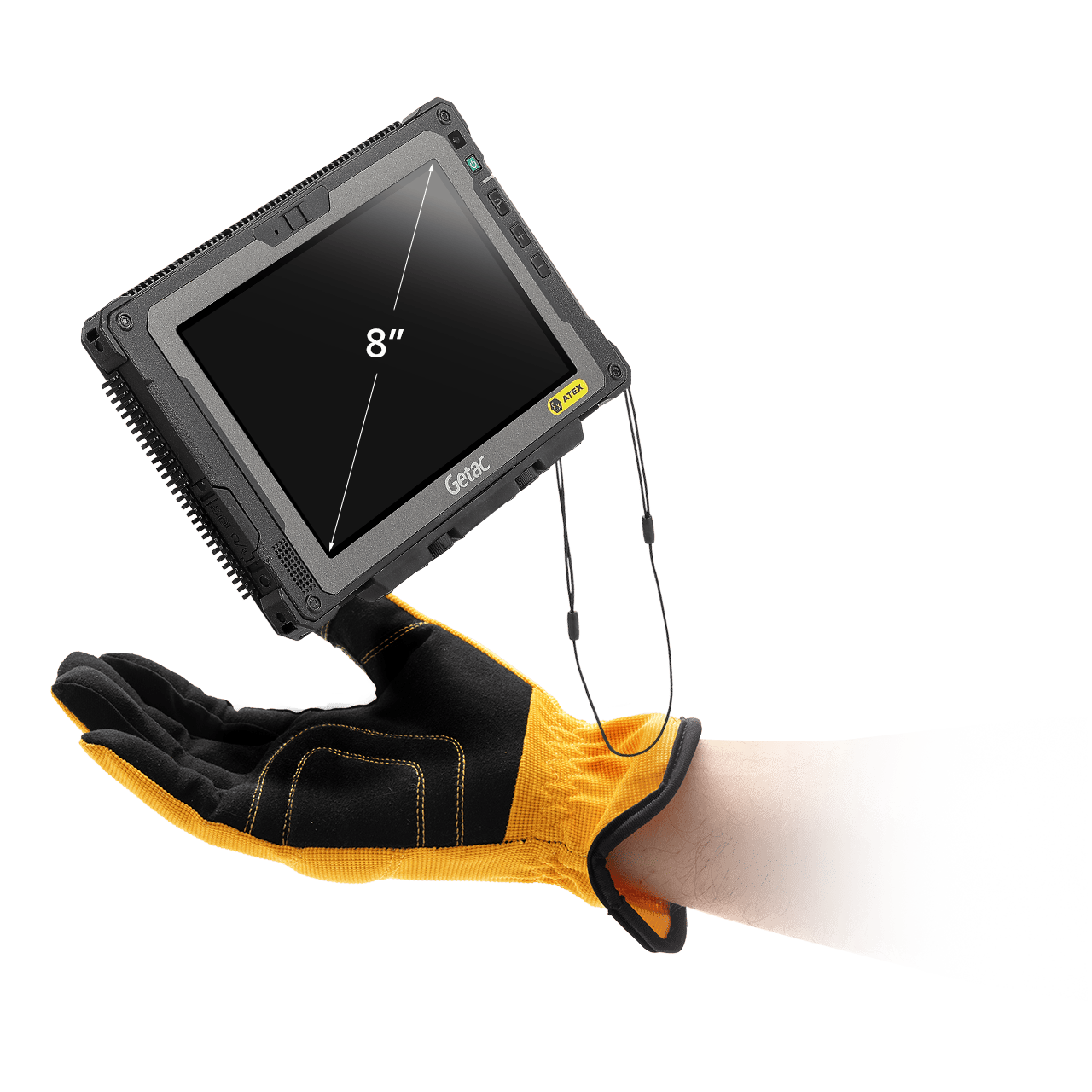 Getac ZX80W-EX conçue pour la portabilité robuste MIL-STD-810H