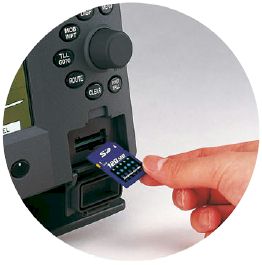 Lecteur de carte SD sur Furuno GP7000