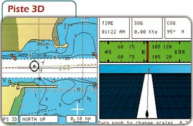Furuno GP7000 : Piste 3D