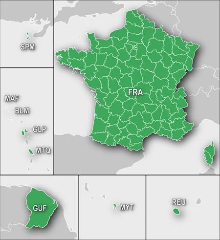 TOPO France v6 PRO - France Entière + DROM-COM