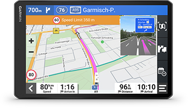 GPS Garmin Camper 1095 10 pouces avec trafic en temps réel