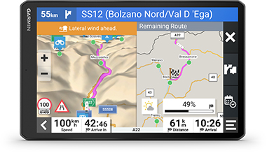 GPS Garmin Camper 1095 10 pouces avec trafic en temps réel