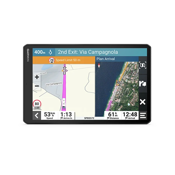 GPS Garmin Camper 895 8 pouces avec trafic en temps réel