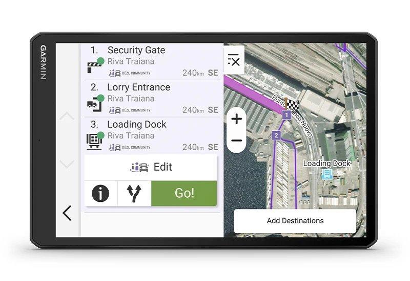 Garmin GPS dezl LGV1020