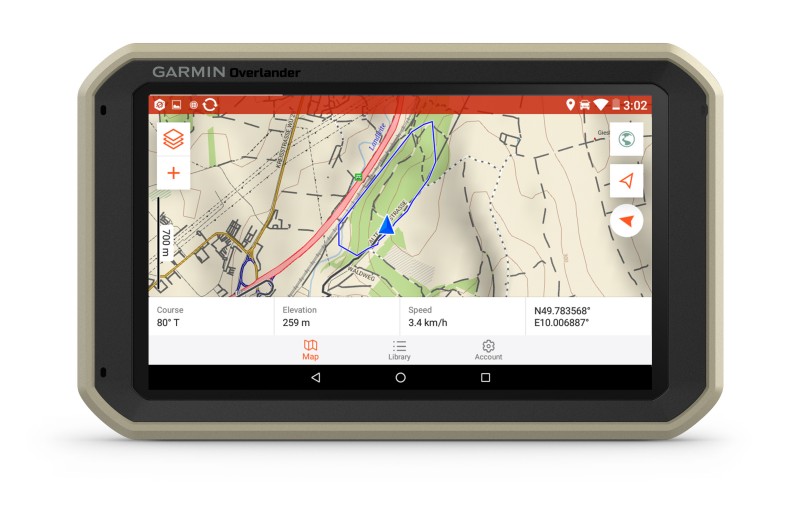 Garmin GPS Overlander