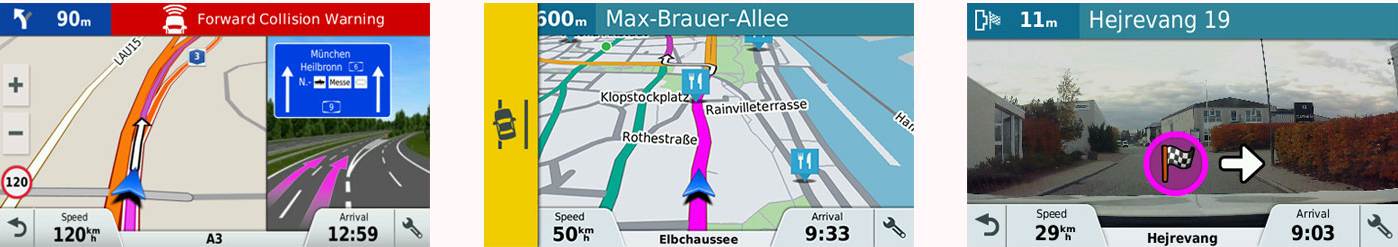 Garmin GPS DriveAssist Camera assisted driver alert