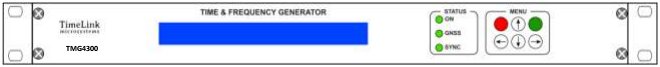 TMG4300 Générateur de temps fréquence avec sortie IRIG B et de fréquence