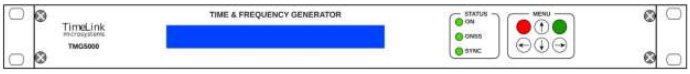 TMG5000 Générateur de temps fréquence avec 8 sorties programmables 1PPS, IRIG B et 10MH
