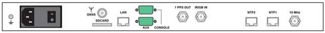 TMS3700 Serveur NTP multiports avec référence GPS et IRIGB