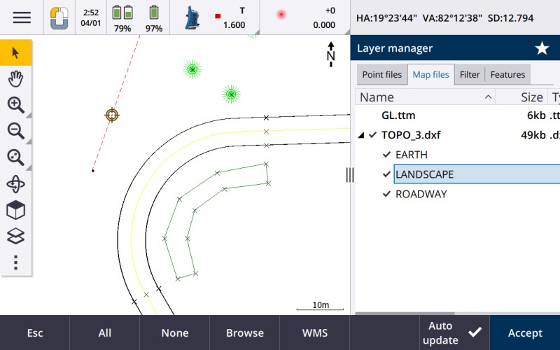 Logiciel Spectra Geospatial Origin