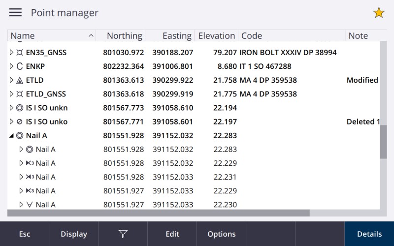 Logiciel Spectra Geospatial Origin