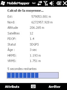 Suite logicielle MobileMapper Flied (GPS) et Mobile Mapper Office (PC)