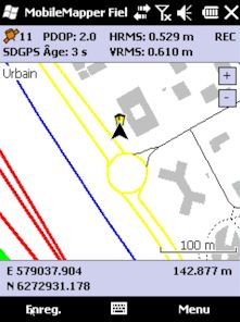 Suite logicielle MobileMapper Flied (GPS) et Mobile Mapper Office (PC)