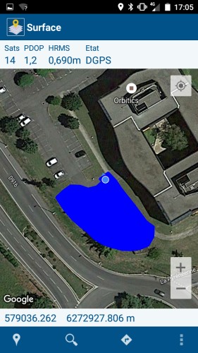 Logiciel Mobile Mapper Field