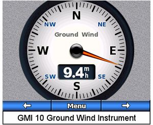 Garmin GWS 10 : Girouette anémomètre
